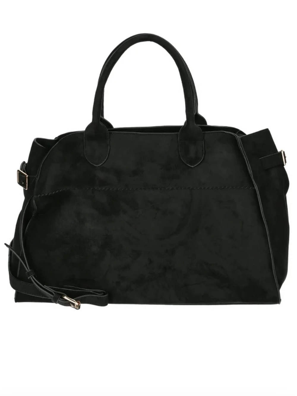 Time and Tru Sage Margaux Style Black Satchel Bag NWT